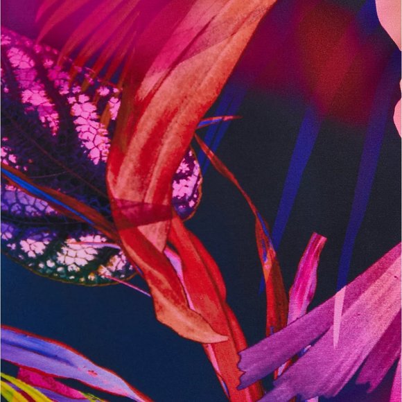 Torrid Swim Rash Guard Shirt Colorful Floral - Picture 4 of 12